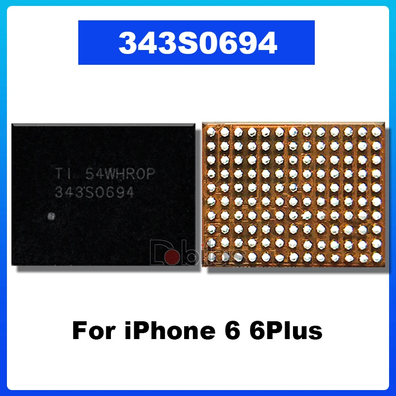 

10 шт./партия 343S0694 U2402 для iPhone 6G 6 Plus контроллер экрана IC Reball BGA Черный сенсорный чип Meson IC сменная деталь чипсет