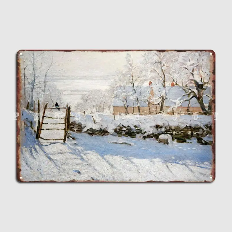 

The Magpie Metal Plaque Poster Cinema Garage Decoration Plaques Pub Garage Tin Sign Poster