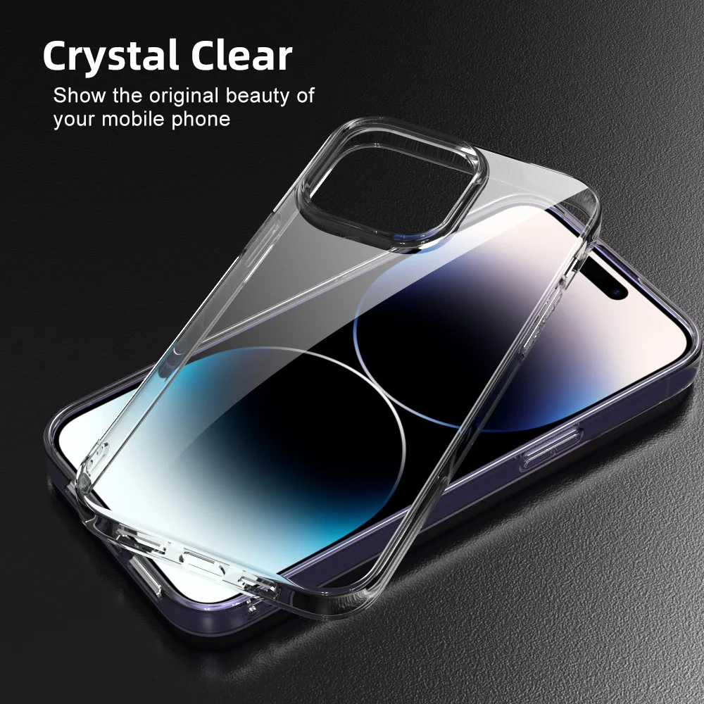 Silicone Soft TPU Phone Case for iPhone 14 13 12 11 Pro Max XR X XS Max 7 8 Plus Back Cover Case for iPhone 14 13 12 11 Pro Max