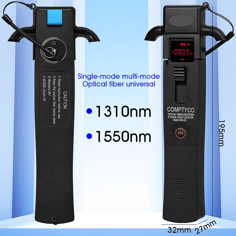 New Optical Fiber Identifier and 10MW VFL with LED light Fiber Identifier Detector