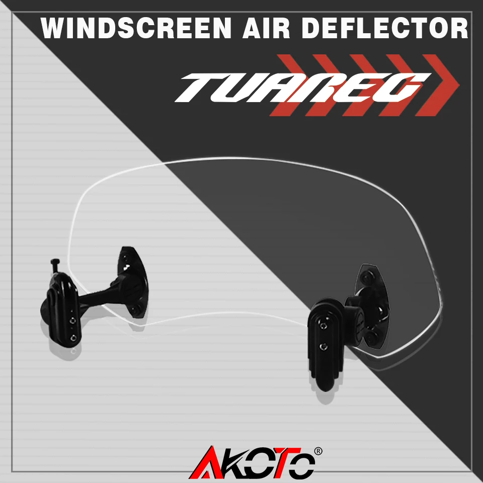 

2022 NEW DEGIN Motorcycle Windshield Extension Spoiler Windscreen Air Deflector For Aprilia TUAREG 660 tuareg 660 2021 2022