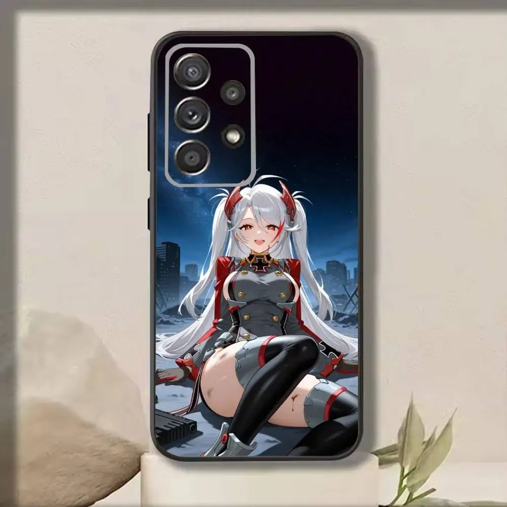 Фото Чехол для телефона A-Azur L-Lane Prinz Eugen для Samsung S25, S24, S21, S22, S23, S30, Ultra, S20, Plus, Fe, Note, 10,9,5G, черный чехол №4