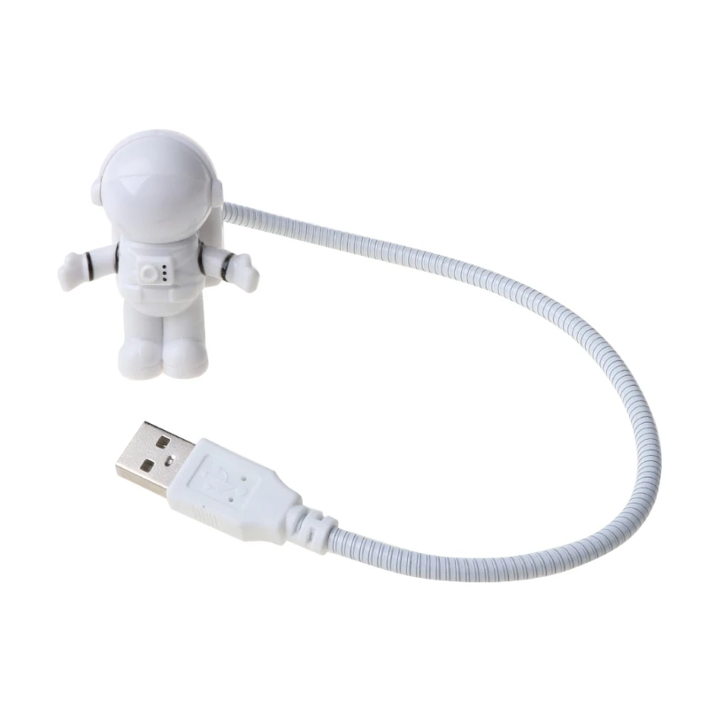 

Миниатюрный светодиодный Ночной светильник с питанием от USB, астронавта, лампа для чтения ноутбука и ПК