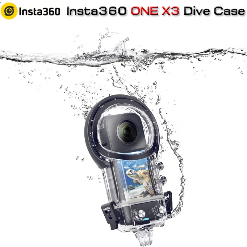 

Водонепроницаемый чехол Insta360 ONE X3, глубина до 50 м, аксессуары для камеры Aciton