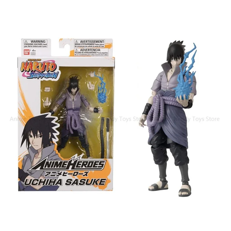 Фото В наличии BANDAI SHF Original Naruto: Shippūden Hatake Kakashi Uzumaki Uchiha Sasuke Anime Heroes Ninja Фигурки WY №3