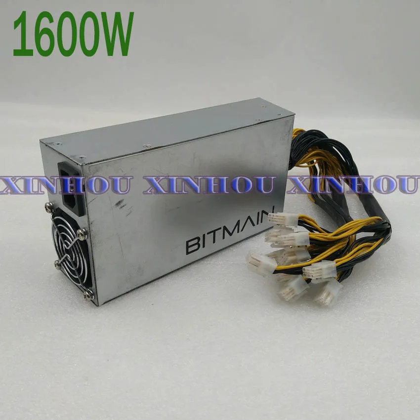 

Used Bitmain APW3++ 1600W BTC LTC DASH miner Power Supply For antminer L3+ S9 A3 T9 Baikal G28 X10 N240 Innosilicon A8+ A9 A5 D9