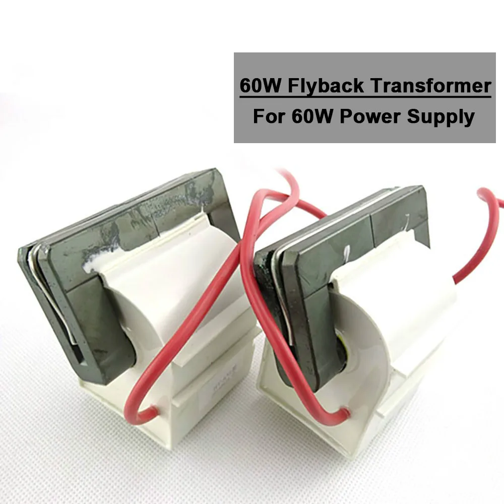 60W Laser Power Supply High Voltage Flyback Transformer for CO2 Laser Engraving and Cutting Machine