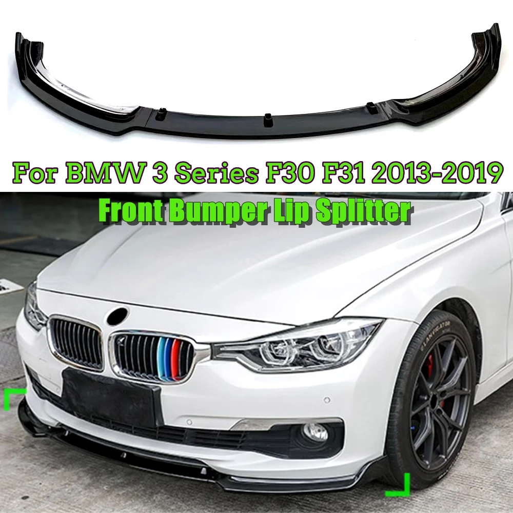 

3 шт., сплиттер для переднего бампера BMW 3 серии F30 F31 2013-2019