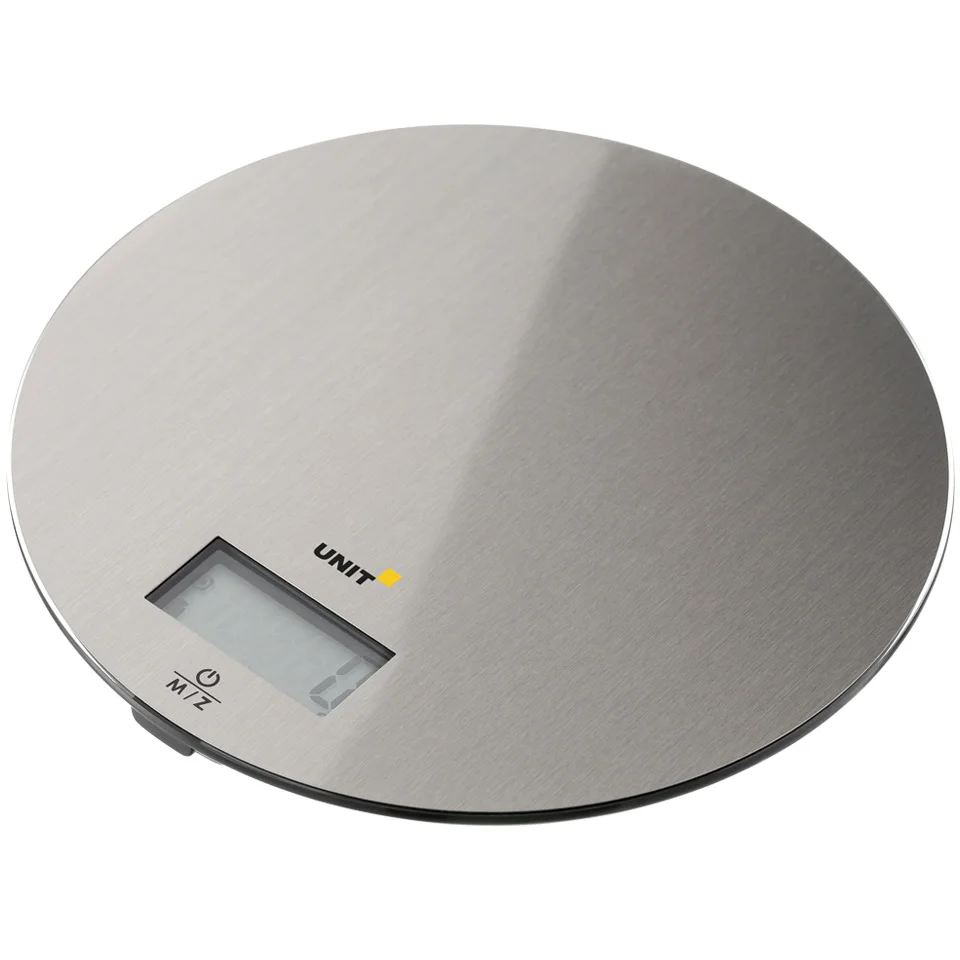 Кухонные весы UNIT UBS-2150 (Корпус из стекла и нержавеющей стали точность до 1г
