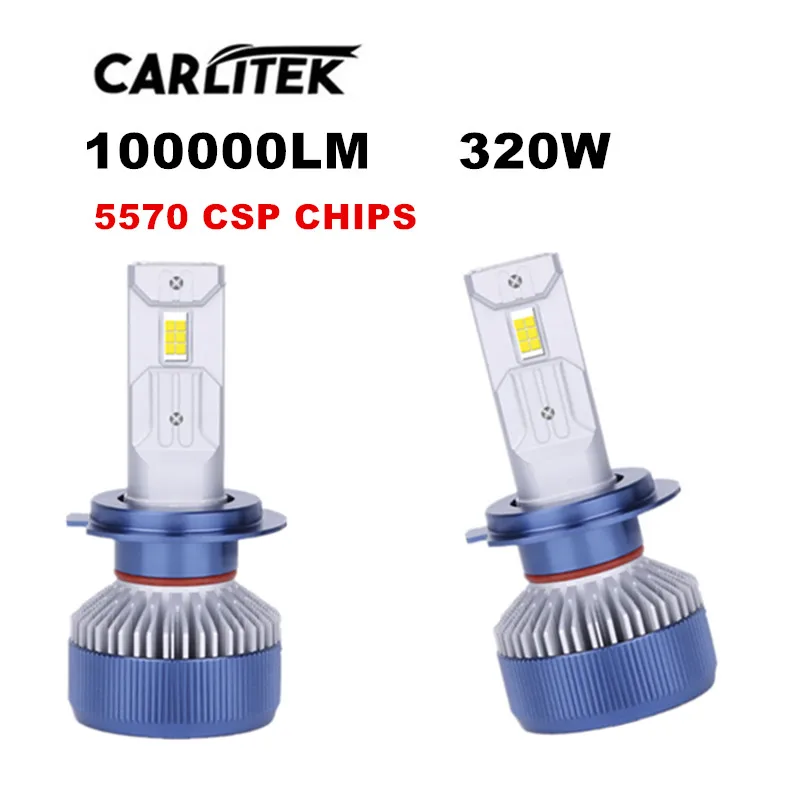 

H11 H7 LED CANBUS Car Headlight Bulb 9012 HIR2 H1 H8 H9 9005 HB3 9006 HB4 6000K 5570 CSP 320W 100000LM Auto Lamp for Ford VW BMW