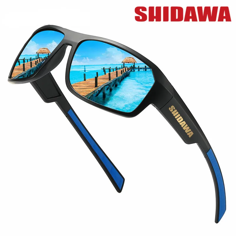 Купи New Men Woman Polarized Fishing Glasses Driving Sunglasses Outdoor Camping Hiking Sports Cycling Goggles Classic Eyewear UV400 за 745 рублей в магазине AliExpress