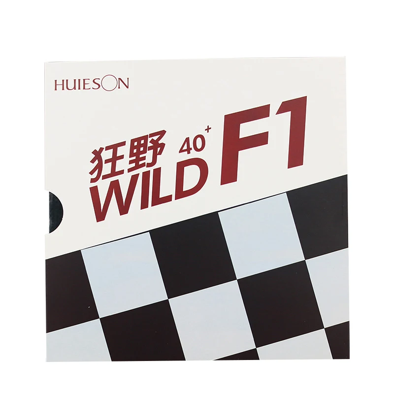 

Huieson Wild F1 ITTF Standard Table Tennis Rubber 88-028 Pimples In Sponge Fast Attack Arc Ping Pong Racket Cover