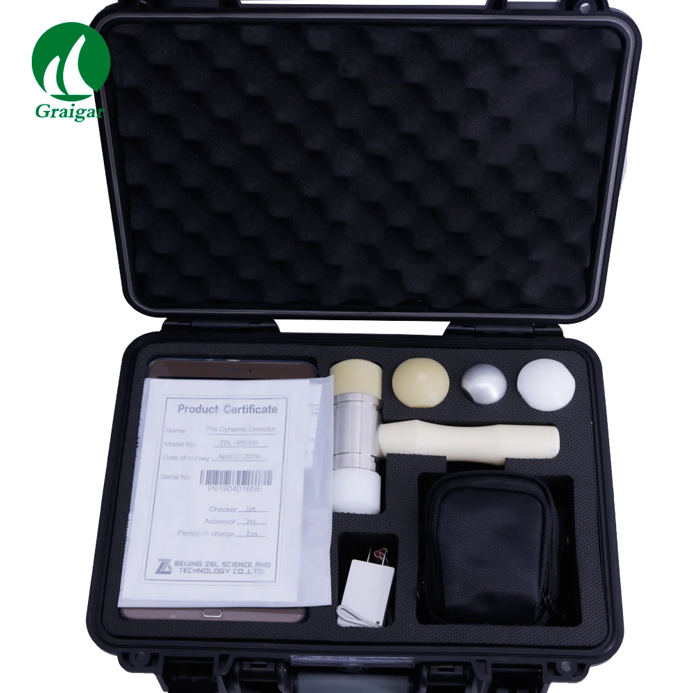 

Free Shipping ZBL-P8000 Pile Integrity Test Instrument On Wireless Intelligent Sensor ZBLP8000