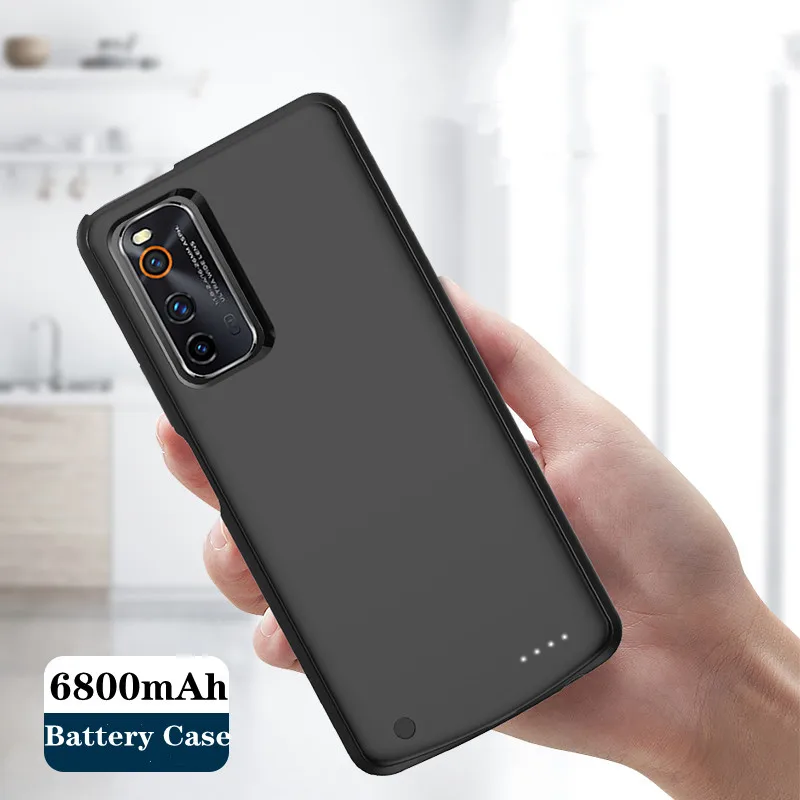 KQJYS Battery Charger Cover for VIVO IQOO NEO 3 5G Battery Case External PowerBank Battery Charging Case for IQOO NEO 3 5G