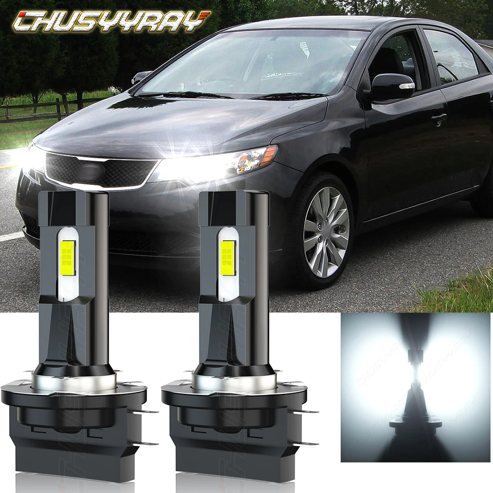 Лампы головного света CHUSYYRAY 2X H11B совместимые с KIA Forte 2010 2011 2012 2013 комплект фар