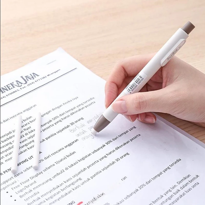 

Creative press eraser replaceable core children's retractable and pushable art eraser