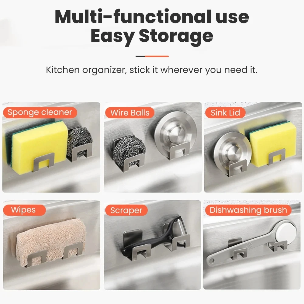  стеллаж для губки из нержавеющей стали 2