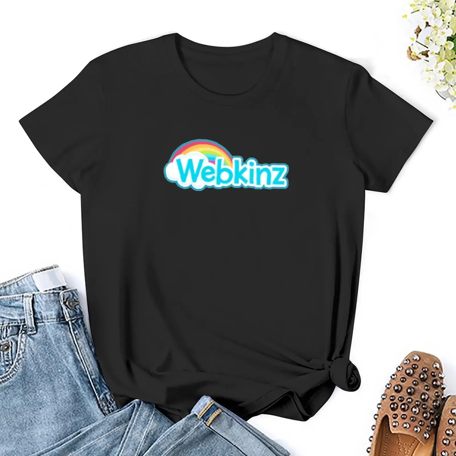 Футболка Webkinz милая одежда винтажная весенняя женская 2024