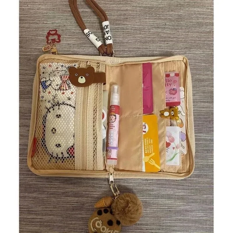 Портативная женская мини-сумка Kawaii Anime-кошелек для монет и кредитных карт