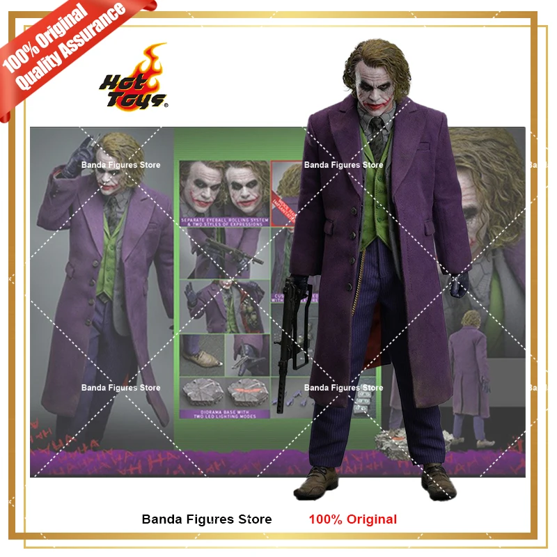 Оригинальные горячие игрушки DX32 DX33AE The Dark Knight Trilogy Joker Artisan Edition 1/6 В наличии Аниме