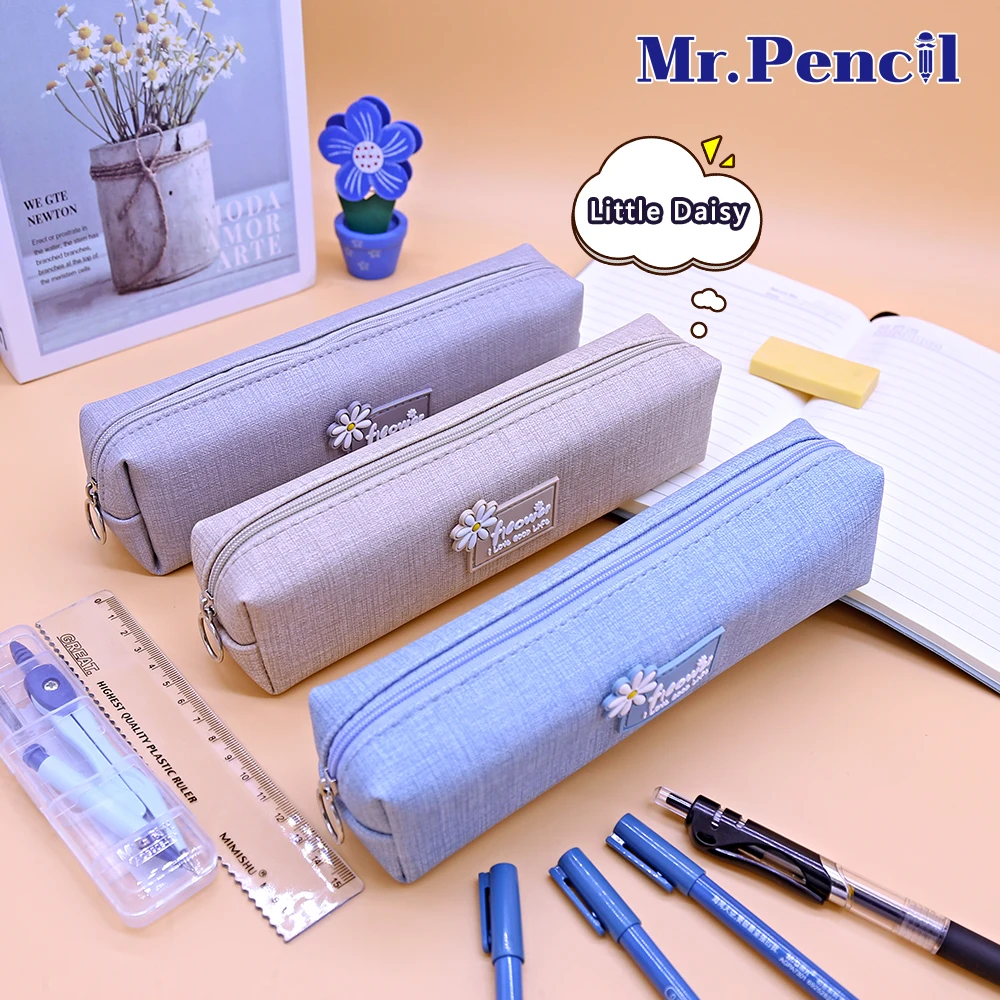 Экономичный Портативный школьный пенал чехол для ручек и карандашей сумка