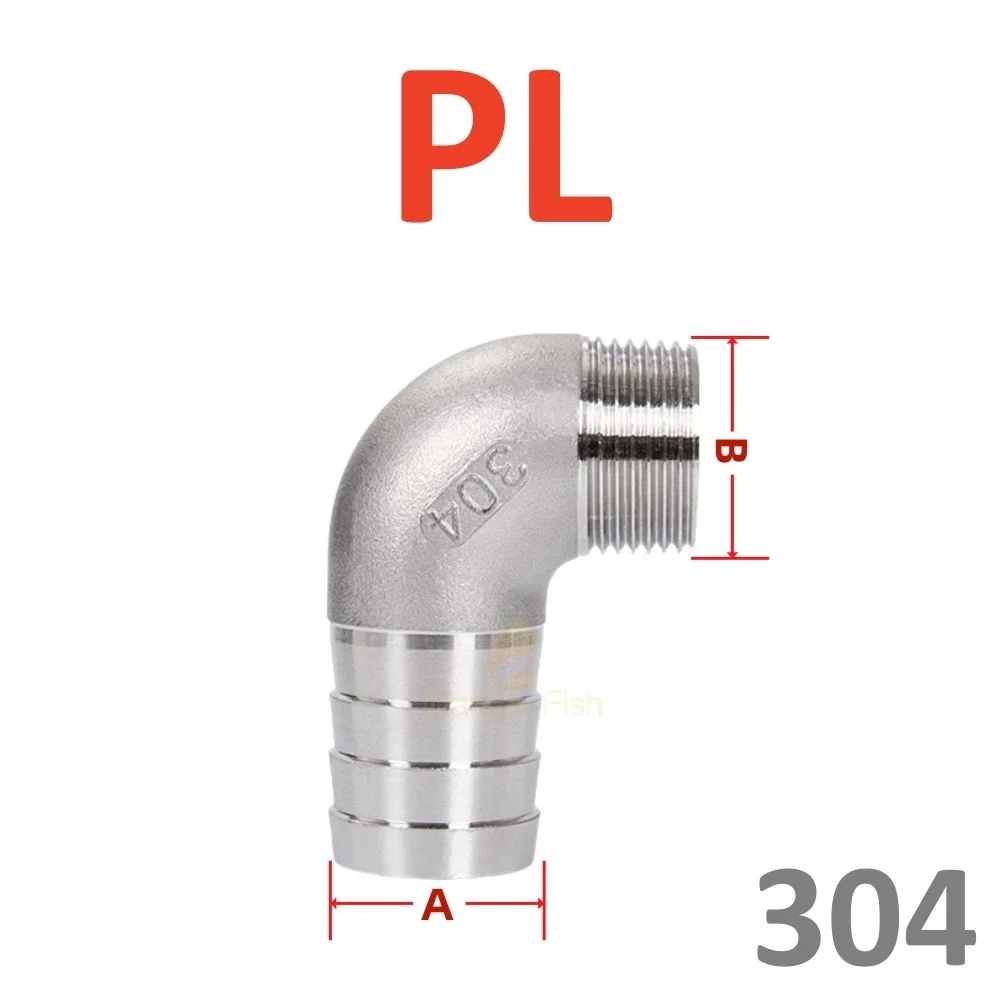 

Штуцер из нержавеющей стали 6/8/10/12/14 мм