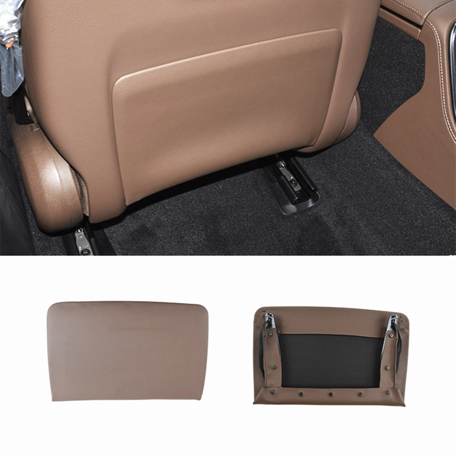 

Внутренняя отделка переднего сиденья автомобиля, задний Карманный чехол для хранения, отделка для Mercedes Benz CLS Class W205 C W213 E W253 GLC W257