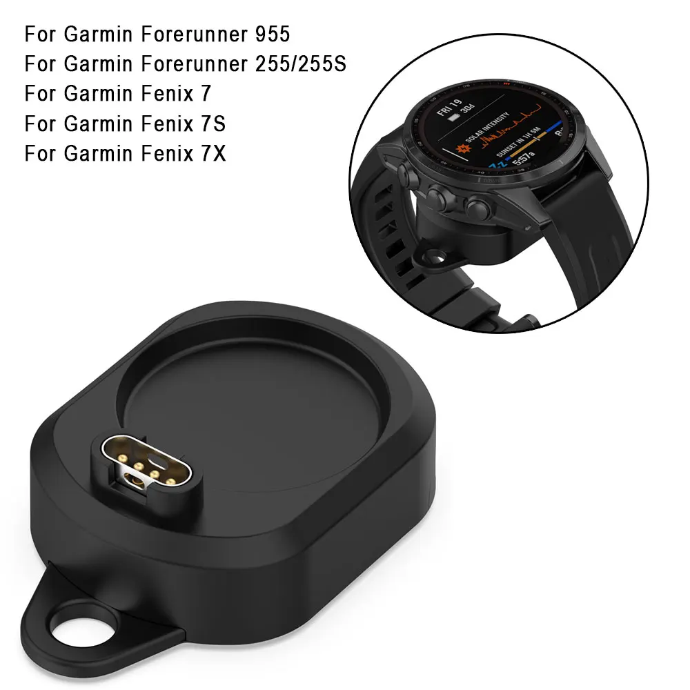 

2 in 1 Type C/Micro Dock Watch Charger Adapter For Garmin Fenix 7 7x 6 5 instinct 2 Vivoactive 3 4 Venu forerunner 955 255 255S