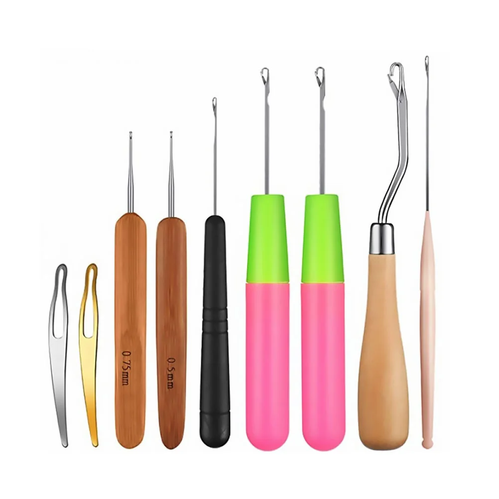 Аксессуары для дредов спицы вязания инструмент волос крючок аксессуары кос