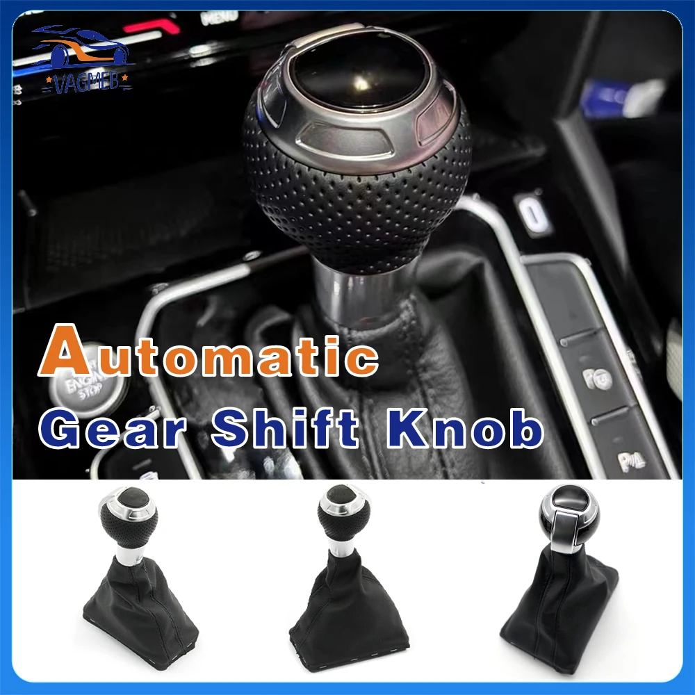 Automatic Gear Shift Knob Shift Lever Handle Head for Audi A3 S3 RS3 Q3 S6 RS6 A4 A5 A7 For VW Passat B7 B8 Golf 7GTI Golf CC