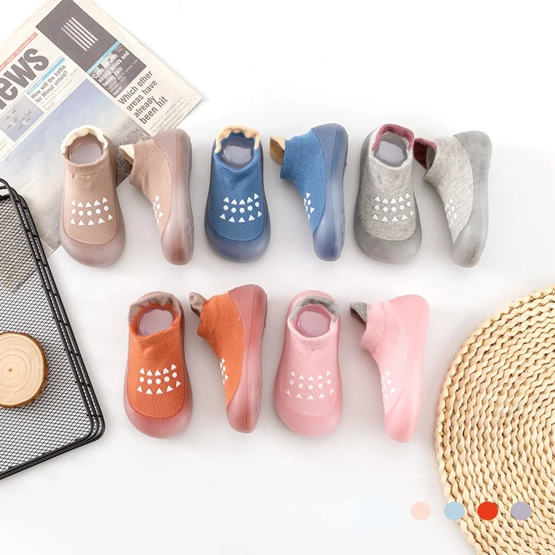

Baby Boy Shoes Children Sock Shoes Non-slip Floor Socks Boy Girl Soft Rubber Sole Shoes Toddler Sock Shoes Infant Booties