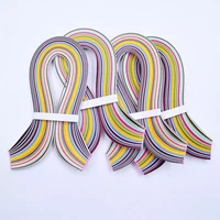 36 colors 180pcs quilling paper assorted mixed color origami paper width 35710mm handmade artwork flower diy supplies