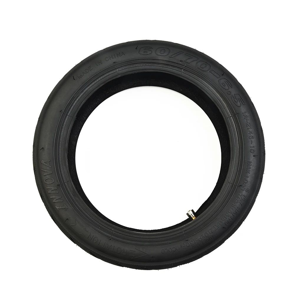 

1x For Ninebot Max G30 60/70-6.5 Black Vacuum Tire Tubeless Ninebot Max G30 Tubeless Tire Rubber Front Rear Tires Scooter