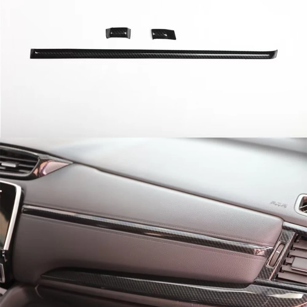 

JXKaFa Car Dashboard Central Console Thin strips ABS Stickers Trim Styling For Honda BREEZE 2020 2021 Left Hand Drive