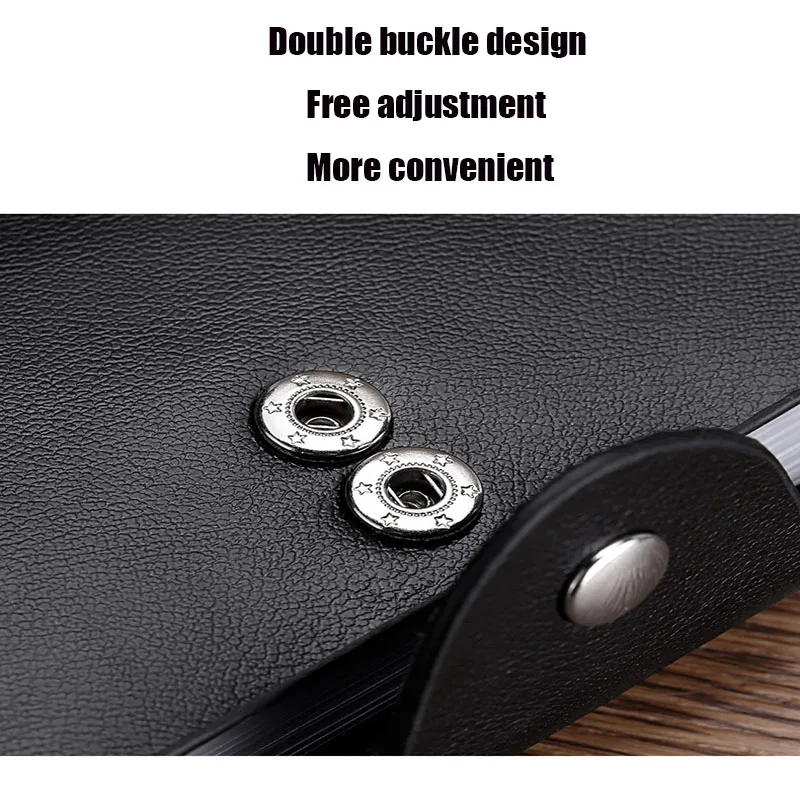 Men's Card Case Real Cowhide Multi-card Position Business Card Holder Large Capacity Compact Card Holder Vintage Card Case