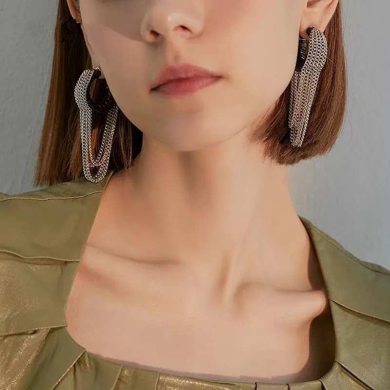 Винтажные женские серьги 2024 новые модные серьги-гвоздики винтажный дизайн