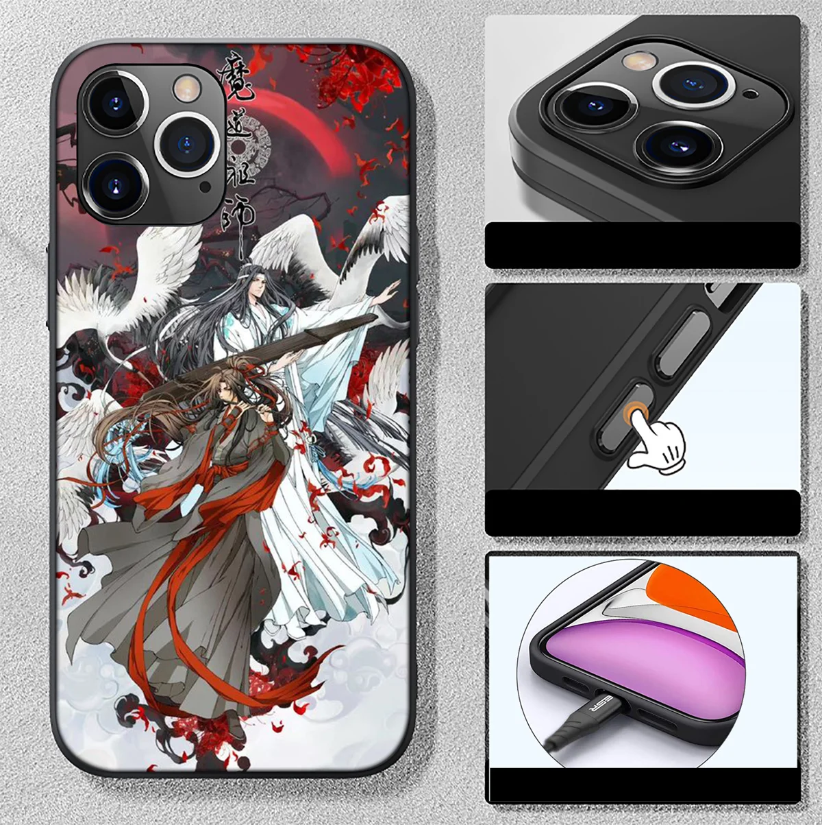 SO123 Mo Dao Zu Shi Case for Samsung Galaxy A41 A42 A71 A72 A73 J2 J4 J5 J6 J7 J8 A6 A7 A8 A9 Plus 2018 Prime Pro Core