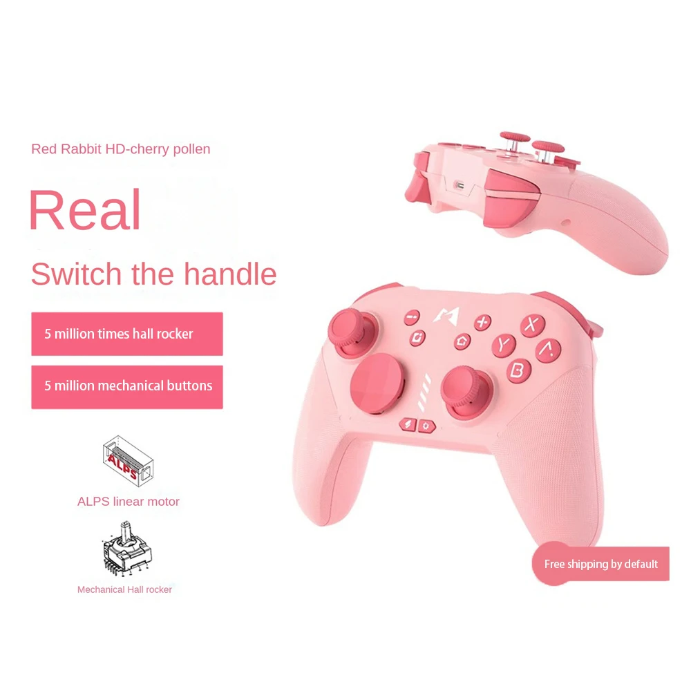 

Mechanical Handle Convenient Wireless Connections Enhanced Gaming Experience Comfortable Feel Handle Cozy Wireless Game Console
