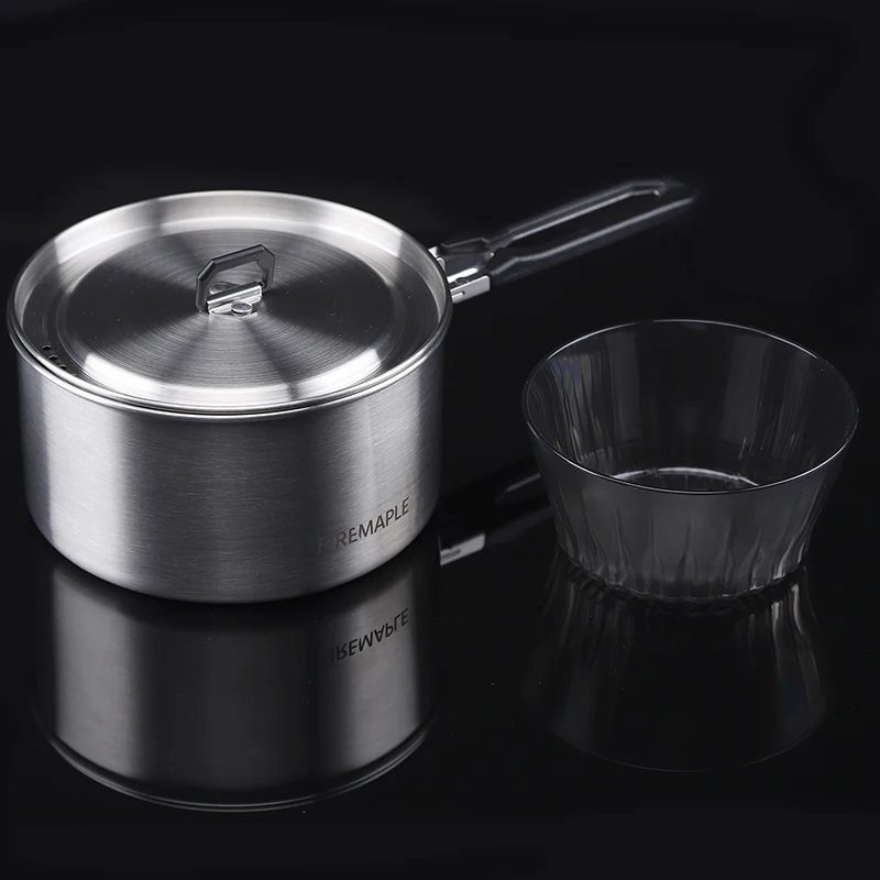 Набор посуды Fire Maple из нержавеющей стали для кемпинга 0 8 л