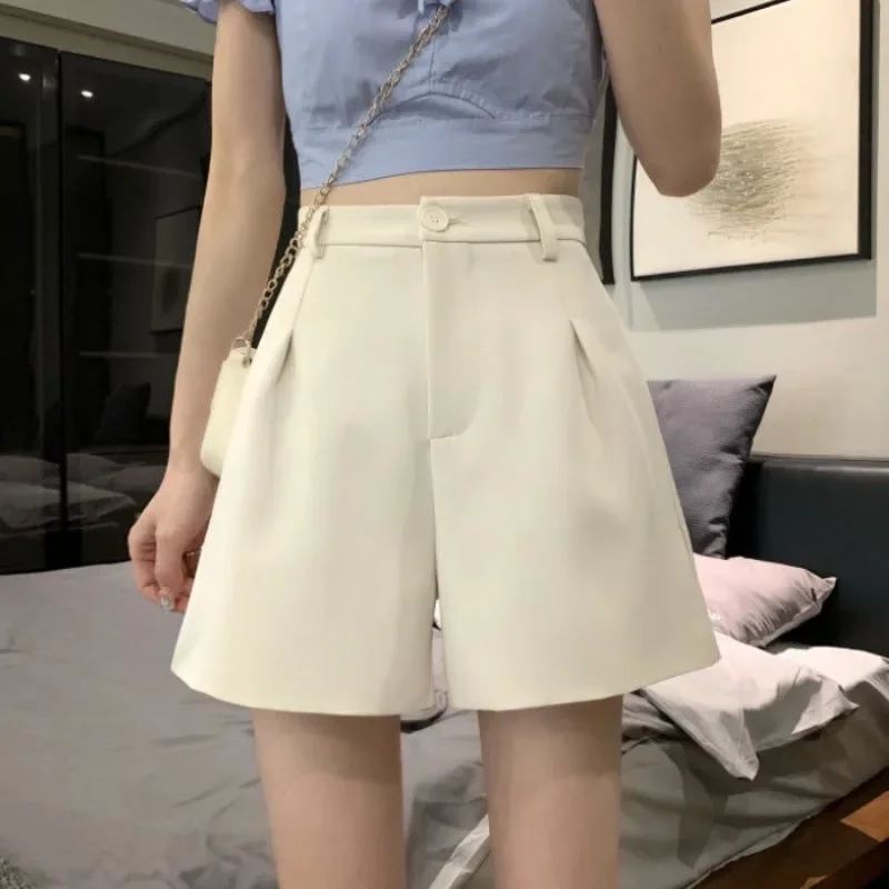 Уличные женские короткие брюки с высокой талией шорты летнее дешевое