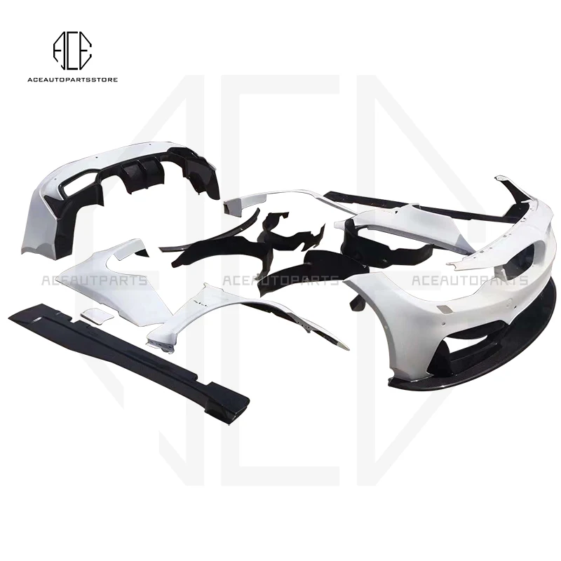 Высококачественный комплект кузова из углеродного волокна для BMW F82 F83 M4 меняющий