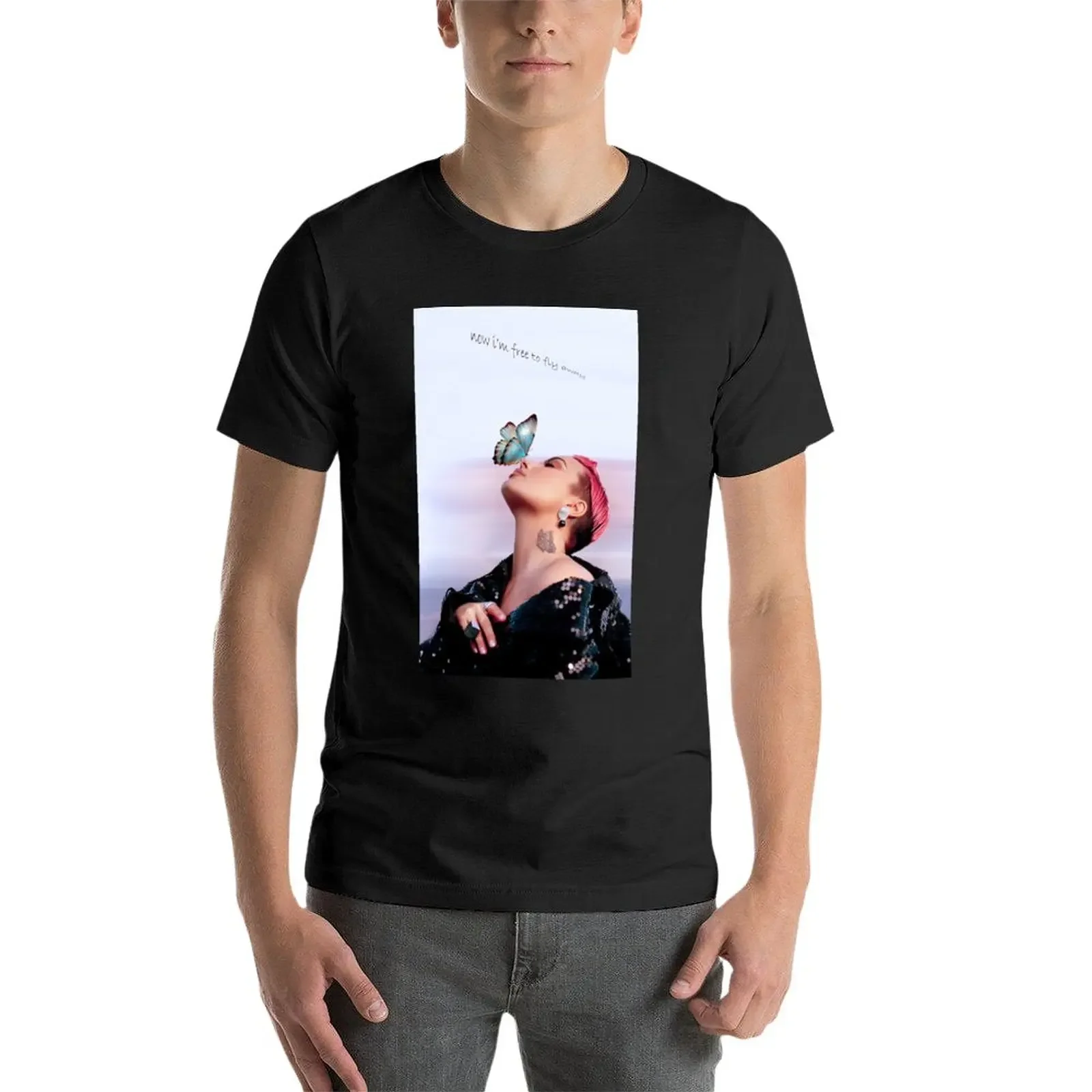 Деми Ловато-Теперь я свободно летаю (martinzstore) футболки для мальчиков с животным