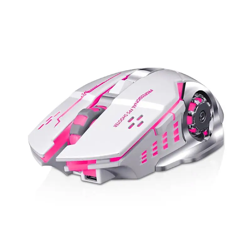 

Office Mouse Ergonomic No Noise Ergonomic Design Relieves Hand Fatigue Energy-saving Electricity Rechargeable Game Mouse Mouse