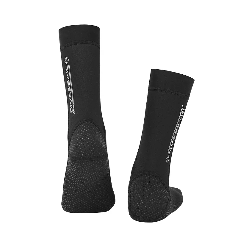 Diving Socks 3MM Neoprene Non-slip Warm Wear-resistant Winter Swimming Socks Thickened Cold-proof Surfing Snorkeling Equipment