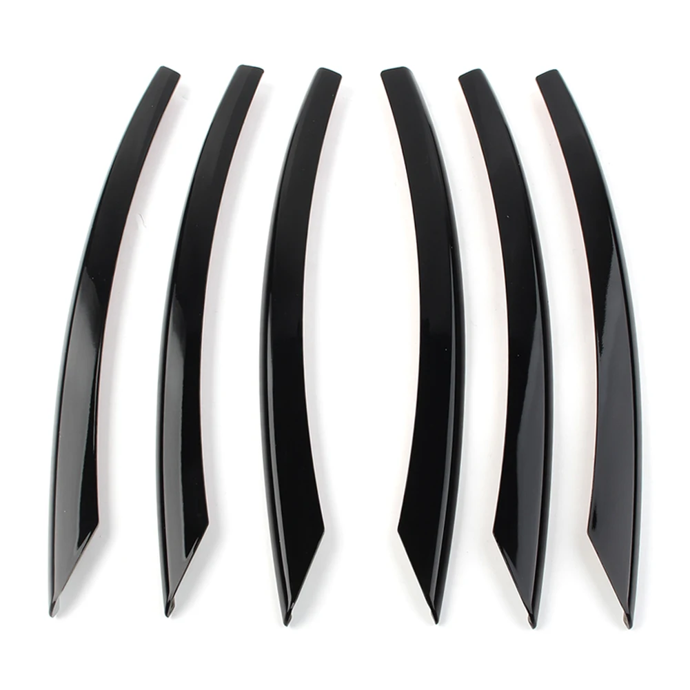 6 шт. передний бампер автомобиля противотуманная фара декоративная накладка для