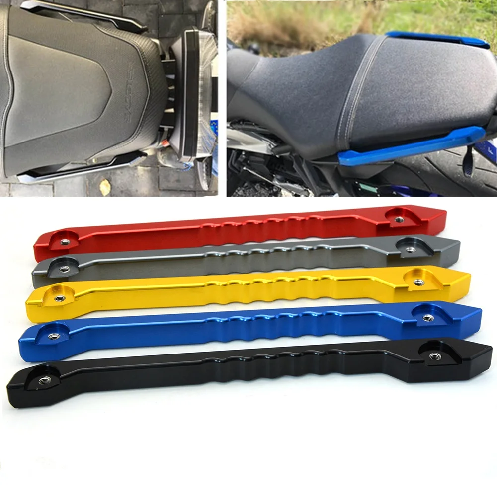

Motorcycle Rear Passenger Pillion Seat MT-09 Hand Handle Grab Bar handrail rail For Yamaha MT09 MT 09 FZ09 FZ 09 2014 2015 2016