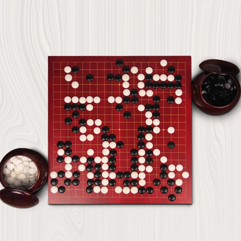 

Themed Go Chess Board Wood Luxury Professional Checkerboard Go Chess Game Adult Family Juegos De Mesa Entertainment Recreation