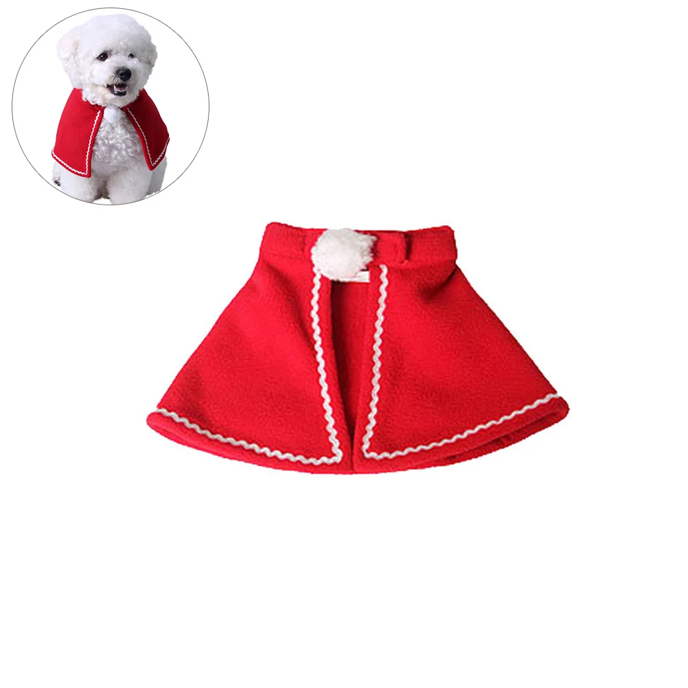 

Christmas Dog Pet Santa Costume Puppy Cat Cape Cloak Apparel Costumes Cosplay Funny Outfit Accessories Xmas Coat Dresswarm Cloth