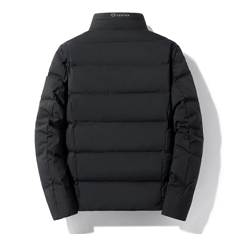 Duck Down Thick Warm Solid Outdoor Windproof Snow Coats Male Degree Winter Men's Down Jackets Casual Fashion White