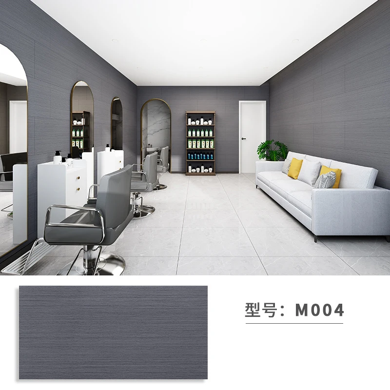 

Self-adhesive Wood Vinyl Tile For Kitchen Backsplash Cement Tile Stickers Waterproof Bathroom Wallpaper Wall Decor Thick Mural